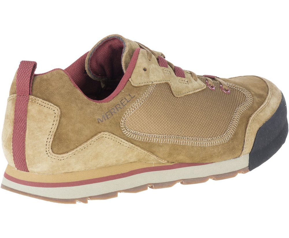Merrell Sneakers Brown - Burnt Rock Travel Suede - Mens 43VFRMTAK